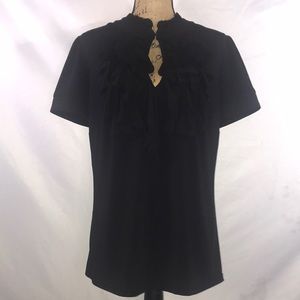 Torrid Keyhole Ruffled Top